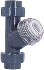Pipe Filter Y Type Strainer 40mm PVC for Water Treatment and Chemical Industry - Filters Particles Larger Than 0.85 mm - Low Resistance Design for Fast Stream Speed. - Image 7
