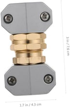 Homoyoyo 3 Sets Garden Hose Connector Repair Kit, Aluminium Alloy - Image 2