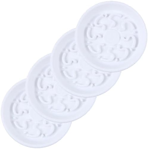 Thickened PP Resin Plant Saucers, Bottom Protrusion Design, Watering Tray by Unknown
