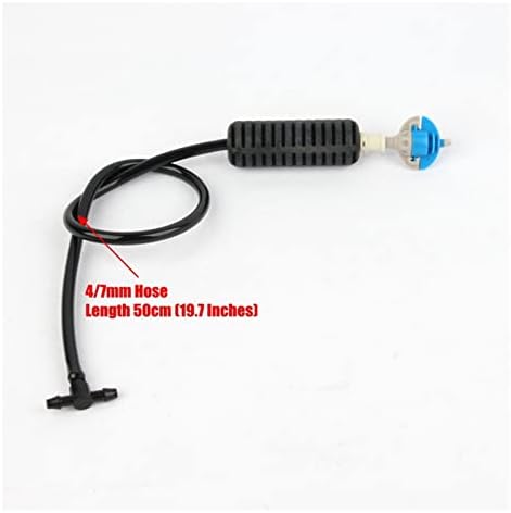 Garden Lawn Sprinkler Irrigation System 5pcs Length 50cm Atomized Micro-Sprinkler Irrigation Set Automatic Rotating Sprinkler Equipment Gardening Greenhouse (Color : Blue) - Image 2