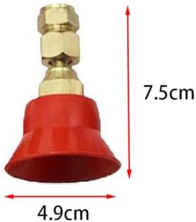 2PCS Atomization Adjustable Nozzle Garden Plastic Alloy Cyclone sprayer nozzle(Small axial spray) - Image 2