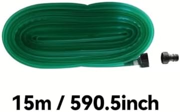 2-in-1 Garden Sprinkler & Soaker Hose Flexible Anti-Twist Water-Saving 70% for Lawn Flower Bed Narrow Area Easy Storage(15m) - Image 2
