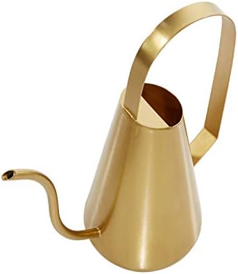 Deco 79 Metal Watering Can Indoor Outdoor Planter Small Planter Pot, Set of 3 Planters 12", 12", 11"H, Gold - Image 6