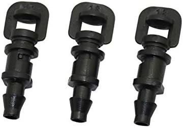 Garden Lawn Sprinkler Irrigation System Refraction Micro-Spraying Agricultural Garden Fruit Tree Sprinkler Irrigation 360 Degree Greenhouse Watering Atomizing Nozzle 100Pc - Image 5