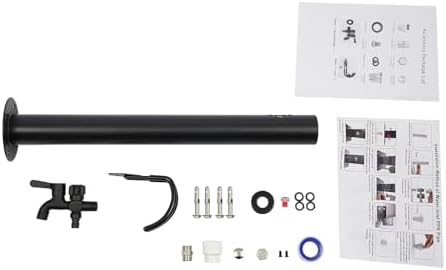 304 Stainless Steel Cylindrical Vertical Garden Water Column, Outdoor Column Faucet, Outdoor Antifreeze Faucet Water Dispenser for Exterior Patio Backyard and Lawn - Image 3