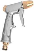 High Pressure Water Spray Gun Metal Brass Nozzle Garden Hose Pipe Lawn Wash Sprayer Sprinkler Tool Guns(SILVER 2PCS) by Unknown