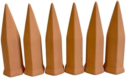 Automatic Water Spikes 6 Pack Ceramic Plant Watering Tools Drip Irrigation Device Terracotta Watering Stakes - Image 5