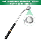 RESTMO Long Watering Wand, 24 Inches Gentle Soft Full Shower Sprayer Wand - Image 4