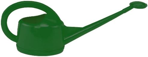 Dramm Premium High Grade Long Spout Watering Can, for Indoor/Outdoor House Plants, Vegetables, Flowers, Green, 2 Liter by DRAMM