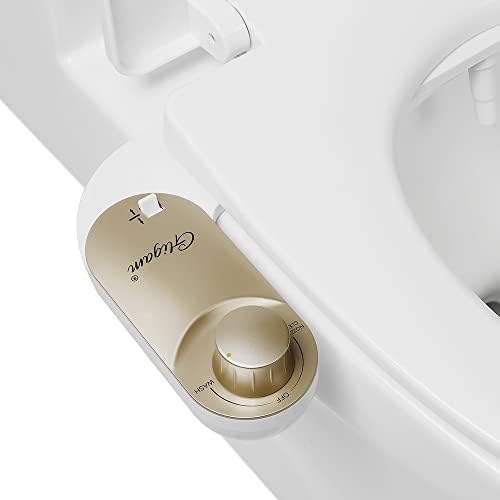 GLIGAM Ultra-Slim Bidet Attachment for Toilet，Non-Electric Bidet Attachment by GLIGAM