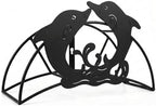 Dolphin Hose Holder Metal Wall Mount Heavy Duty 125'5/8" Garden Hose Hanger - Image 7
