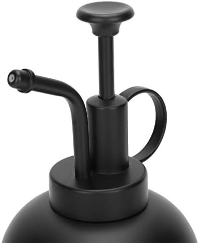Stainless Steel Plant Mister Spray Bottle 10oz/300ml Mini Watering Can for Indoor Plants, Garden Small Watering Can for Garden, Plants, Cleaning, Black - Image 7
