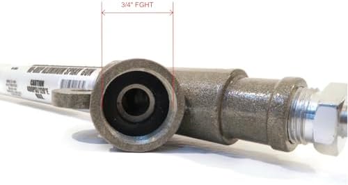 The ROP Shop Jet Stream 23" No-Drip Trigger Spray Gun with Aluminum Barrel, 400 PSI - Industrial & Agricultural Use - Image 3