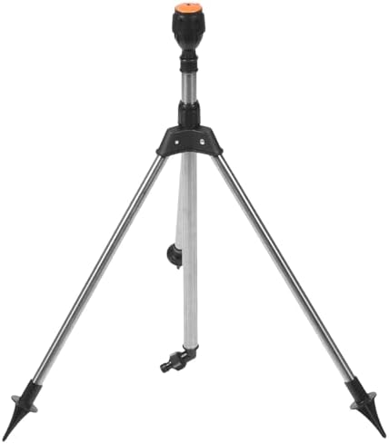 Rotating Tripod Sprinkler with Automatic 360 Degree Watering by OHPHCALL