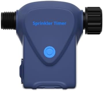 YoLink Smart Sprinkler Hose Timer with Flow Meter & Auto Shutoff, Single Zone, 3/4" GHT, App Schedules, Gallon-Based Watering, LoRa Long Range, Alerts, Hub Required, YS4103 by YoLink