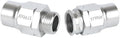 STYDDI 304 Stainless Steel 3/4-Inch Garden Hose Repair Fittings Kit, Heavy-Duty Male and Female 3/4" Barb Water Hose Replacement Ends Coupler, Lead-free Hose Mender Connector for 3/4" Garden Hose by STYDDI