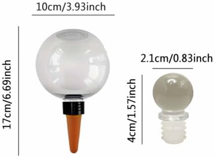 Automatic Plant Watering Globes 500ML Top Fill Drip Irrigation - Image 6