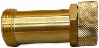 Premium Flood Prevention Washing Machine Hose Set w/Integrated Automatic Water Shutoff Valve, 5-Year MFG. Insurance Policy & Warranty (7 ft. W/Brass Extenders (2.63" Length)) - Image 4