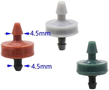 Gardening Irrigation Dripper 500-200 Pieces 2L 4L 8L Pressure Compensation Dripper Automatic Drip Irrigation Regulator Garden Watering Steady Flow Transmitter (Color : 2L x 200pcs) - Image 3