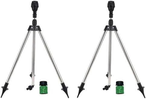 2Pcs Rotating Irrigation Watering Sprinkler for Large Area Yard - Image 5