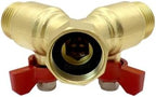 Garden Hose Splitter with 2 Pcs Garden Hose Coiled Spring Protectors - Image 6