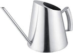 Aramox Watering Can Stainless Steel Indoor Plant Watering Can 1500ml Brushed Finish Long Spout for Houseplants Patio Balcony Office Garden Use - Image 3