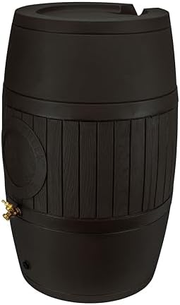 Bushman Spruce Creek Rain Saver Barrel, 54 Gallon, Black - Image 4