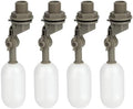 4 Pcs Water Float 1/2" Automatic Shut Off Valve Quick Connctor Tank Overfill Stop Lots by Unknown