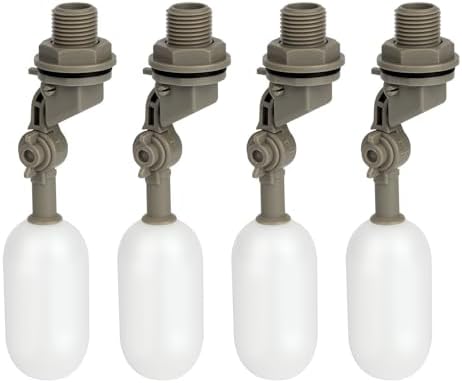 4 Pcs Water Float 1/2" Automatic Shut Off Valve Quick Connctor Tank Overfill Stop Lots by Unknown
