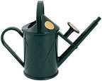 Indoor Plastic Watering Can | The HAWS The Bartley Burbler - Two Pint | Pot Waterer | Fine Spray Rose - Green - Image 2