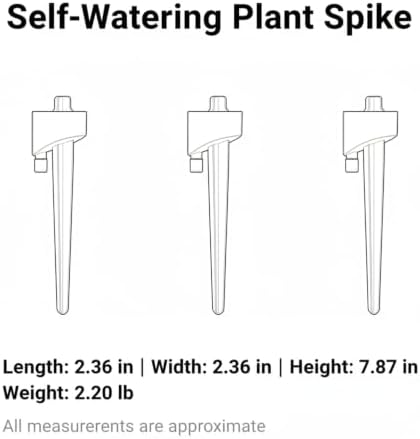 Resin Self-Watering Plant Spike for Standard Plastic Bottles, Gravity-Fed Drip Irrigation Adapter for Indoor & Outdoor Potted Plants, Green - Image 7