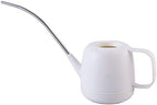 Household Long Mouth Watering Can Plastic Watering Tool Watering Can Gardening Watering Pot Garden Watering Pot (Color : Gray) (White) by Unknown