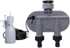 NURII Ball Valve Electronic Two Outlet Four Dials Water Timer, with Rain Sensor Garden Irrigation System for Garden (Size : with Humidity Sensor) - Image 3