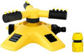 Degree Rotating Lawn Sprinkler, Series Connectable Garden Water Sprayer by Unknown