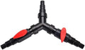 DONGKER 3 Way Hose Connector,Y Distributor Inlet Hose 25/32/38 mm (1"/1.25"/1.5") for Pond Pump Fish Tank Filtration Water Exchange Garden Irrigation by DONGKER