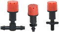 Xiaochen Lawn Irrigation Garden Watering 50-300pcs Garden Adjustable Nozzle with T-Shaped Barb Connector for Drip Irrigation Watering Sprinkler Drip Tip Dripper Flowerbed (Color : A x 300pcs) by Unknown