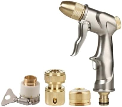 High Pressure metal Garden Water Spray Gardening Sprayer Hose Jet Household Lawn Washing Guns Yard Watering Sprinkle by Unknown