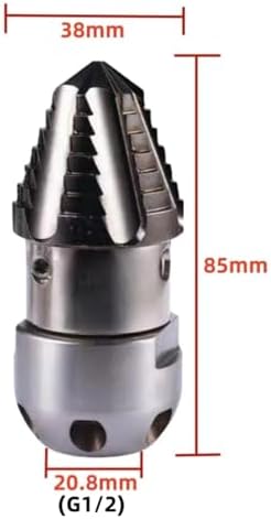 High Pressure Rotary Cleaning Nozzle, 40-70L/Min Flow Rate for Sewer & Pipe Dredging(40L/min 150kg) - Image 5