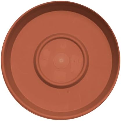 Bloem Terra Plastic Saucer Tray for 16" Terra Planters, Terra Cotta, 2-Pack - Image 4