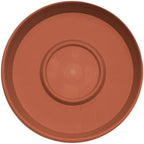 Bloem Terra 24" Round Plastic Plant Saucer, Lightweight UV-Resistant Indoor/Outdoor Flower Pot Tray - Fits 24-inch Planter Pots, Terra Cotta, 2-Pack - Image 4