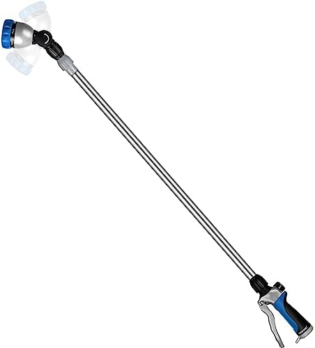 RESTMO Long Telescopic Watering Wand for Garden Hose, 36”-60” Garden Wand by Restmo