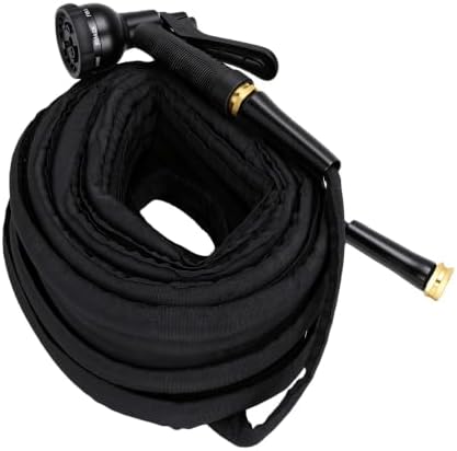 Hyuduo Non Expanding Garden Hose 100ft Lightweight Flexible with 10 - Image 3