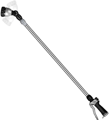 RESTMO Long Telescopic Watering Wand for Garden Hose, 36”-60” Garden Wand by Restmo