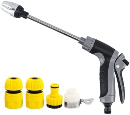 Long Wand Car Wash Water Gun for Standard Garden Hose (T8-GUN-4P-CONN-010) by Unknown