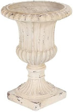 19.25' Garden Urn Planter, 19.25 Inch, Antique White - Image 5
