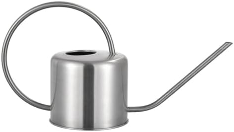 Stainless Steel Watering Can 1.3L Long Spout for Plants by BESTonZON