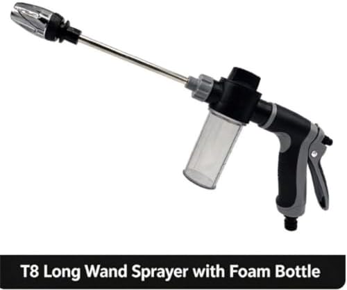 Long Wand Car Wash Water Gun for Standard Garden Hose (T8-GUN-SB-001) - Image 2