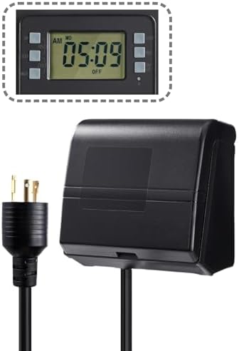 Digital Pool Pump Timer,Twist-Lock NEMA L5-20R by TAYMATIC