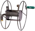 Yard Butler Wall Mounted Swivel Hose Reel, 90°, 75ft - Leakproof Hose Storage Solution - Durable Powder Coated Steel Construction - Rust Resistant Outdoor Watering Accessory - Tangle-Free Operation by YardButler