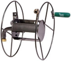 Yard Butler Wall Mounted Swivel Hose Reel, 90°, 75ft - Leakproof Hose Storage Solution - Durable Powder Coated Steel Construction - Rust Resistant Outdoor Watering Accessory - Tangle-Free Operation by YardButler